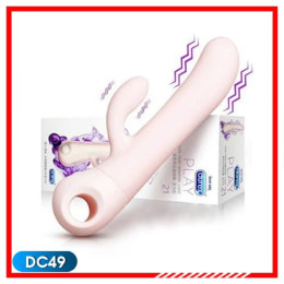 Dương vật giả cao cấp Durex Dual Head Vibrator Loop DC49 