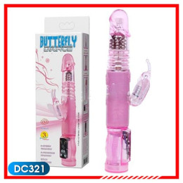 Dương Vật giả ButerFly Có 7 Cấp Độ Rung DC321