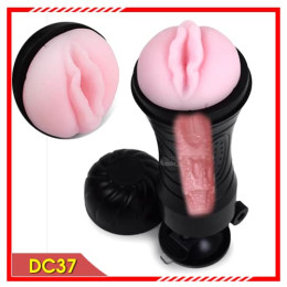 Âm đạo giả cao cấp với 7 chế độ rung và đế gắn tường