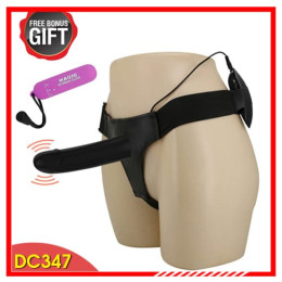 Black D – Dương Vật Giả Có Dây Đeo Rỗng Rung Chuyển Như Thật