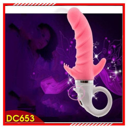 Dương vật giả giá rẻ silicon rung mạnh mẽ khoái lạc