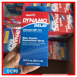DYNAMO DELAY SPRAY kéo dài cuộc yêu lâu hơn DC90