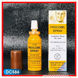 Thuốc xịt kéo dài thời gian quan hệ Procomil Spray DC586